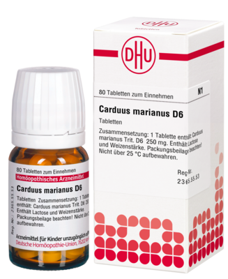 CARDUUS MARIANUS D 6 Tabletten