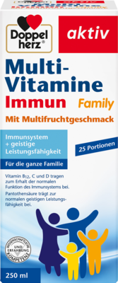 DOPPELHERZ Multi-Vitamine Immun Family flüssig