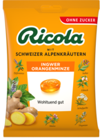 RICOLA o.Z.Beutel Ingwer Orangenminze Bonbons
